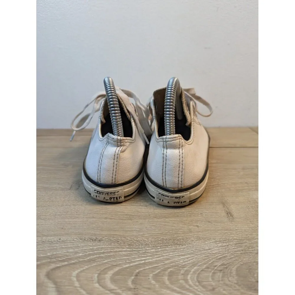 Converse Boys Chuck Taylor All Star Ox 609058C White Casual Shoes Sneakers Sz 5
